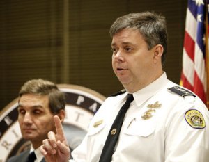 Orleans D.A. Leon Cannizaro and NOPD Chief Ronal Serpas