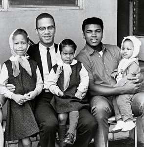 Malcolm X and Muhammad Ali